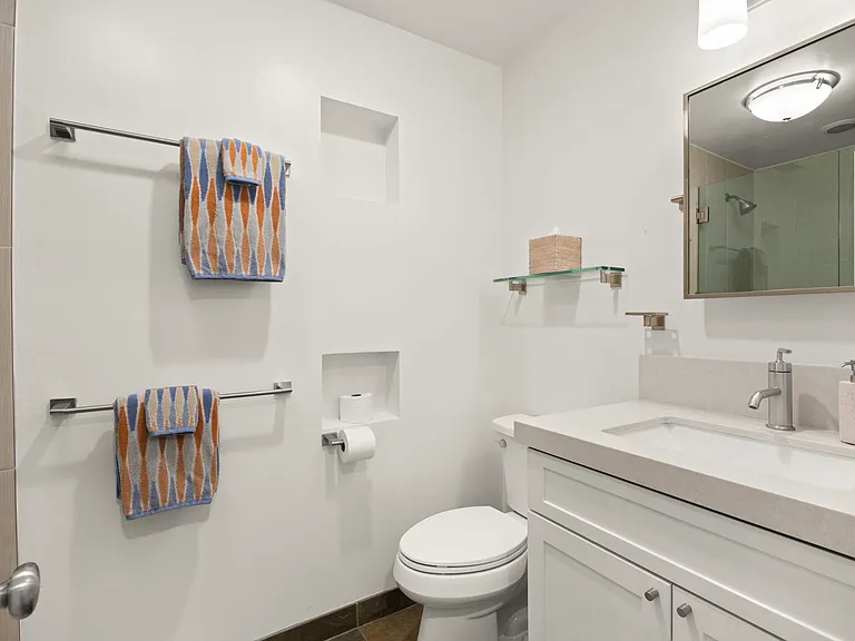 Hall bathroom.