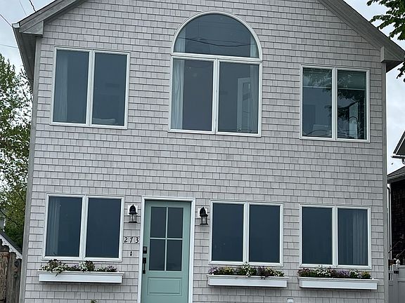 View of the house from Seaside Ave