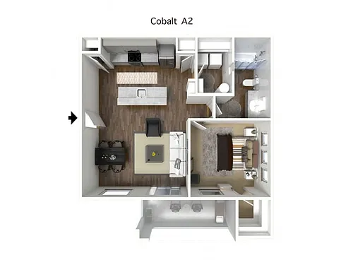 Floor plan Cobalt