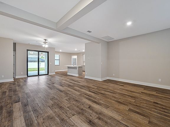 Open floor plan