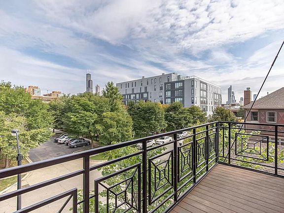 View from private balcony