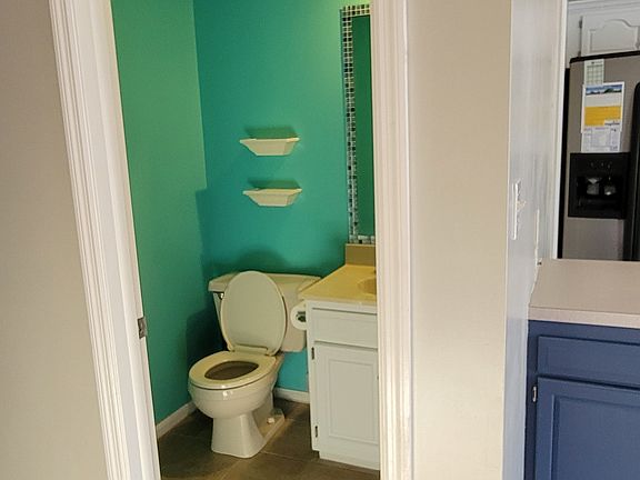 Half bathroom on main level