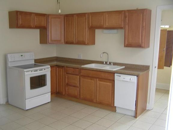 New stainless steel appliances are not reflected in picture.