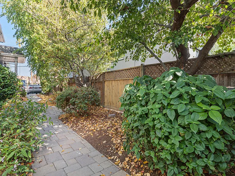 Walkway to the unit