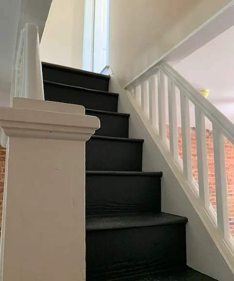 Stairway to second floor