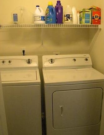 Upstairs Washer/Dryer Area
