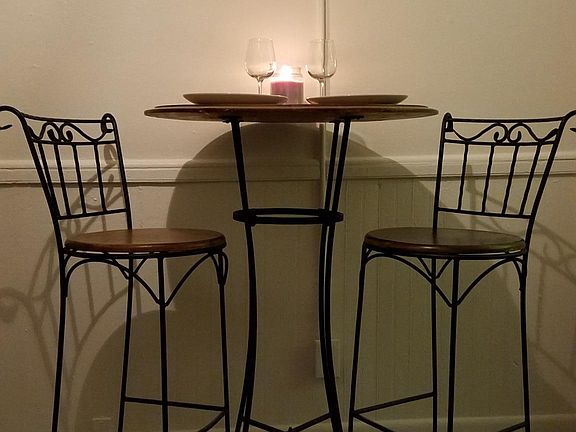 Cafe Table in Kitchen