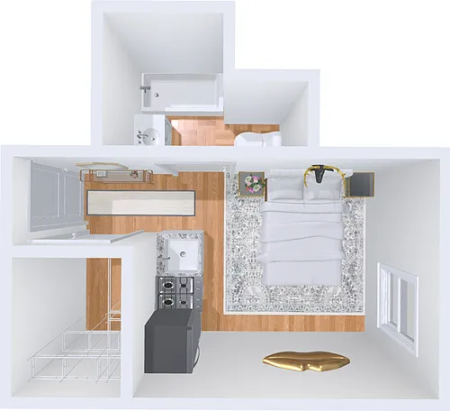 Floor plan studio 103