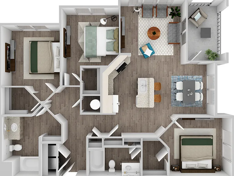 C1 ALT floor plan Apex Apopka