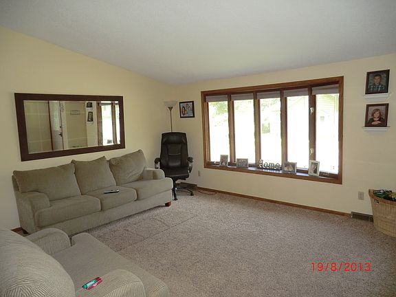 Living Room with Bay Window