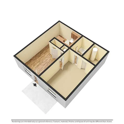 Floor plan The Rosewood