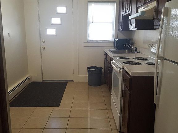 back door to patio and parking