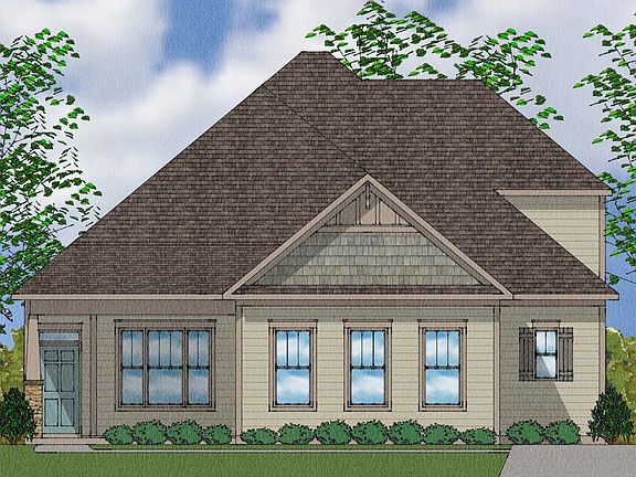 The Scarborough - Elevation B Side Entry