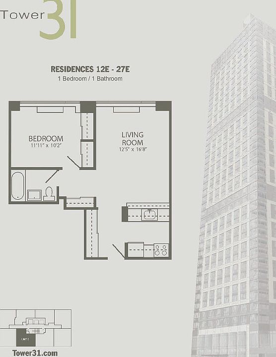 2nd image of 9 W 31st St APT 24E