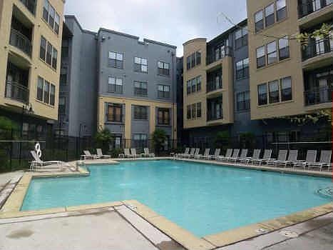 This unit has a view of the pool! There are also outdoor gas grills and a shar