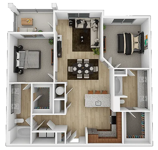 Floor plan B1
