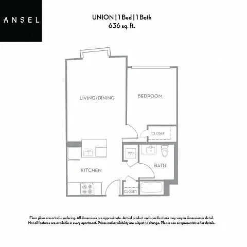Floor plan Union