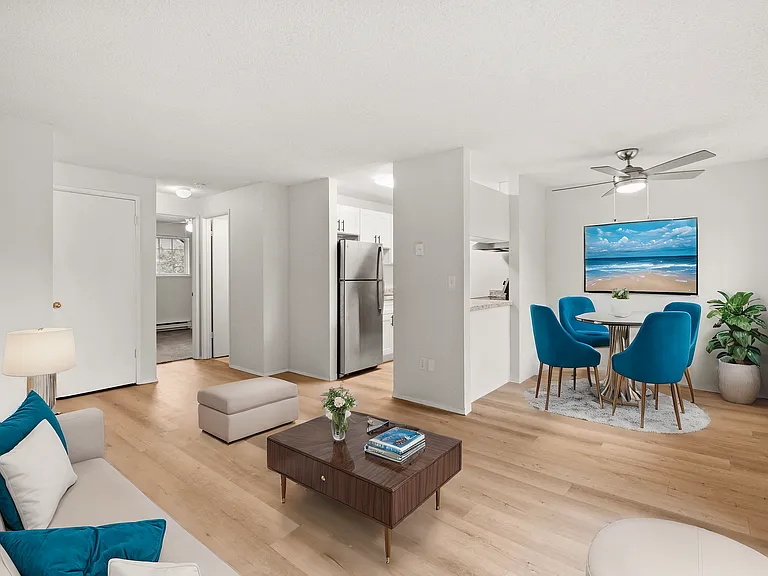 One Bedroom Staged One Bedroom Staged