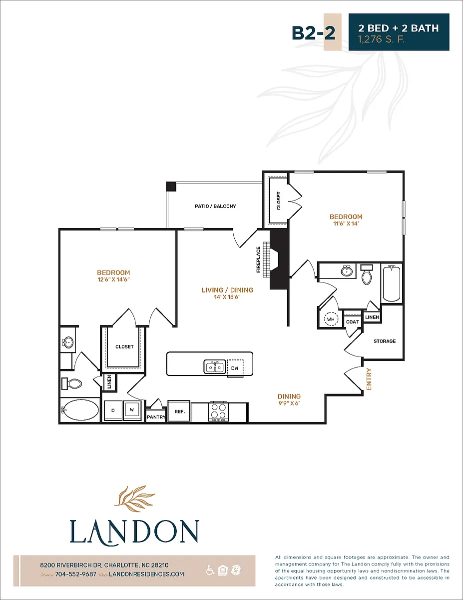 Floor plan B2-2 Classic