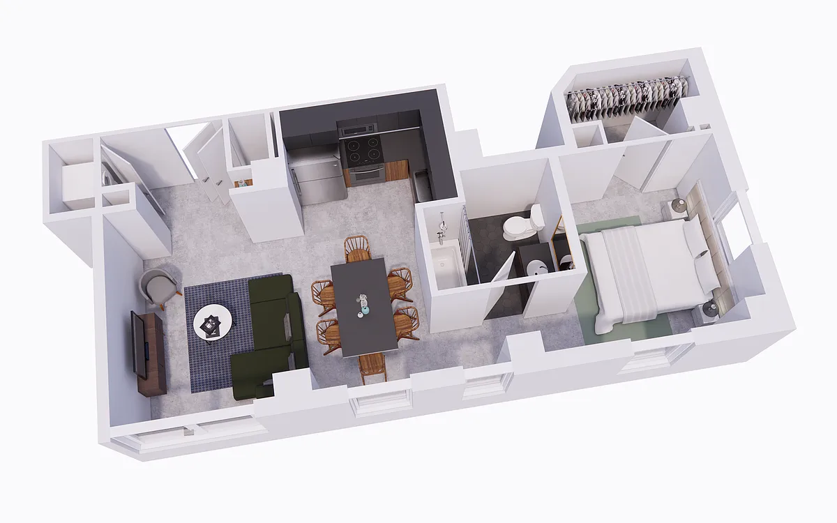 Floor plan The Fitzgerald