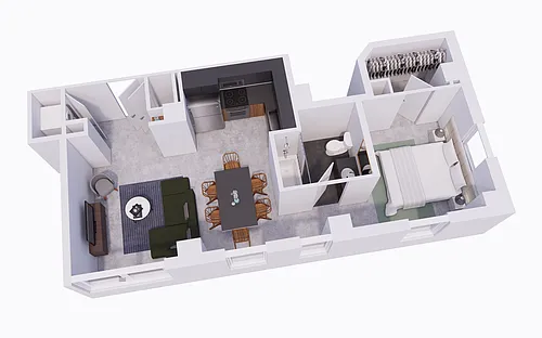 Floor plan The Fitzgerald