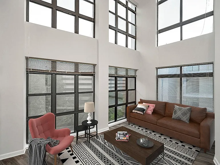 Luxurious loft apartment homes