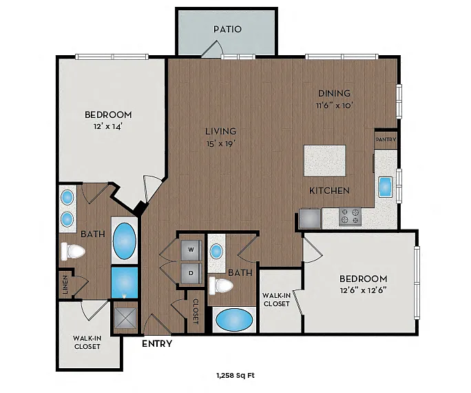 Floor plan Largo