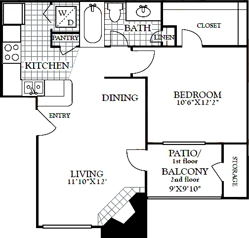 Floor plan A1