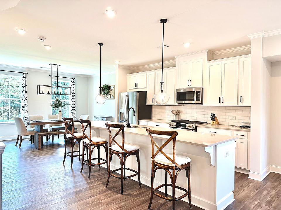 Kitchen with extra large island for entertaining and gathering.