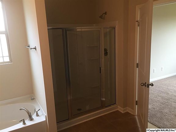 Master shower