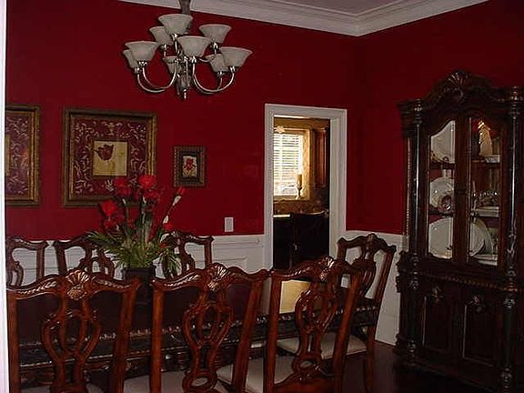 The dining room