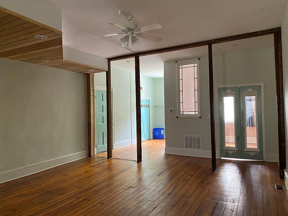 Front door, living room, door to walk in closet and bedroom 1.