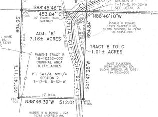 Sheffield Rd, Siloam springs, AR 72761