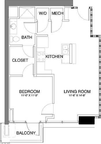 Floor plan D2