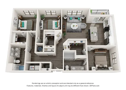 Floor plan C1