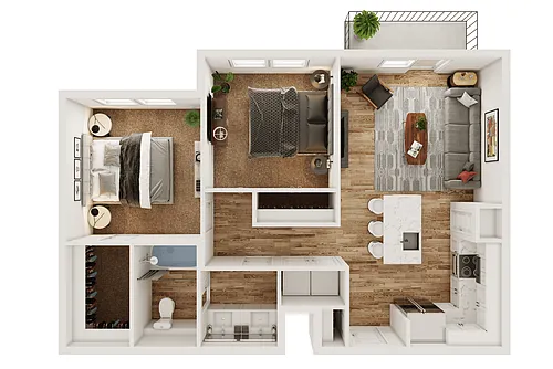 Floor plan B1