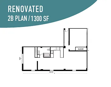 Floor plan 2B