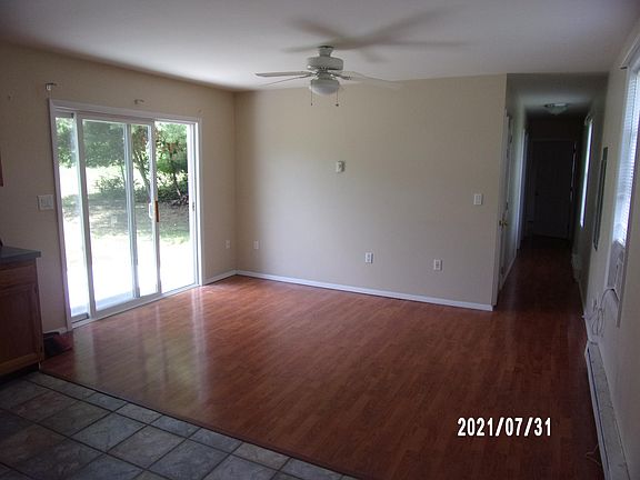 Living Room with slider to patio