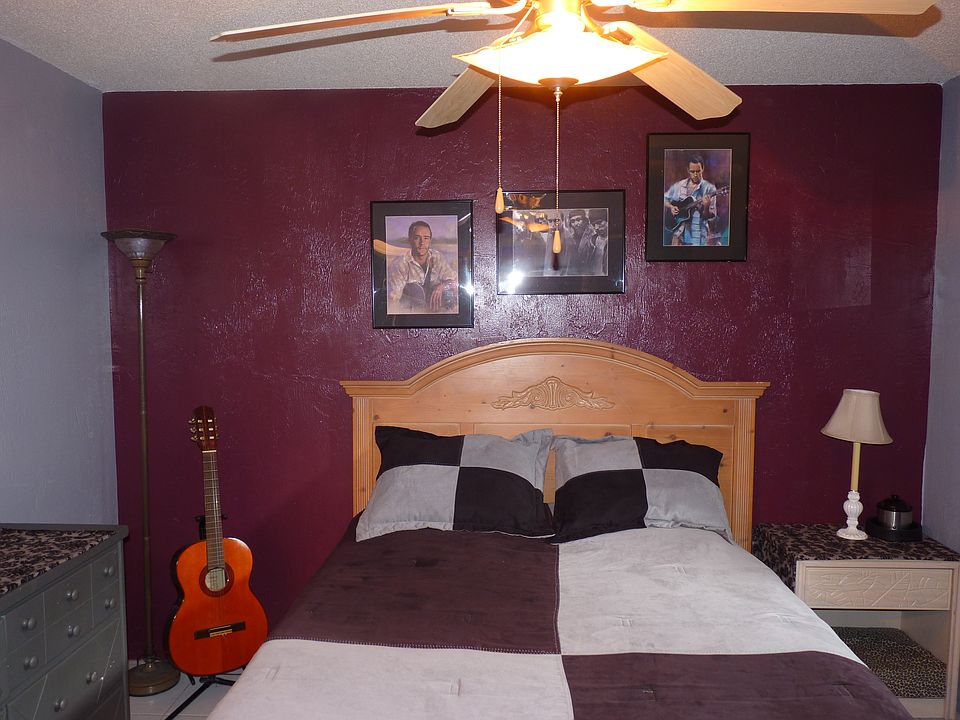 Burgundy Accent Wall 2nd Brm