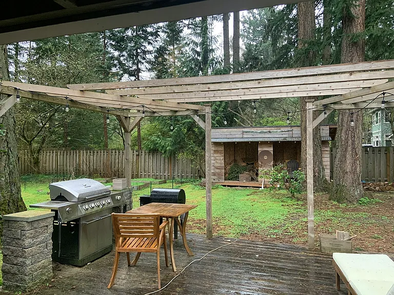Backyard, Wood Shop/Storage, .25 Acre Lot