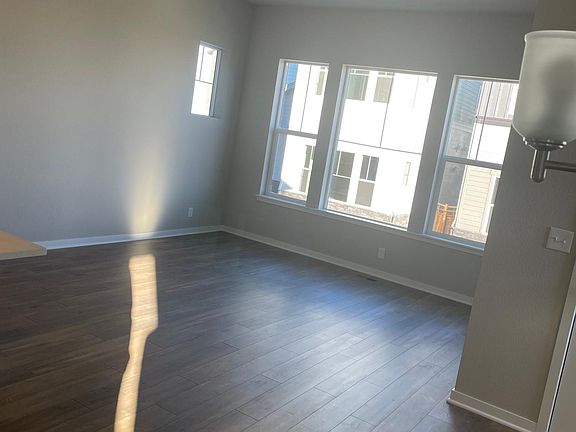 Main floor living/dining area