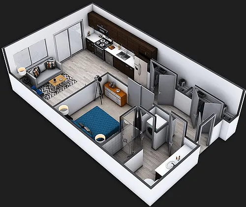 Floor plan S1R