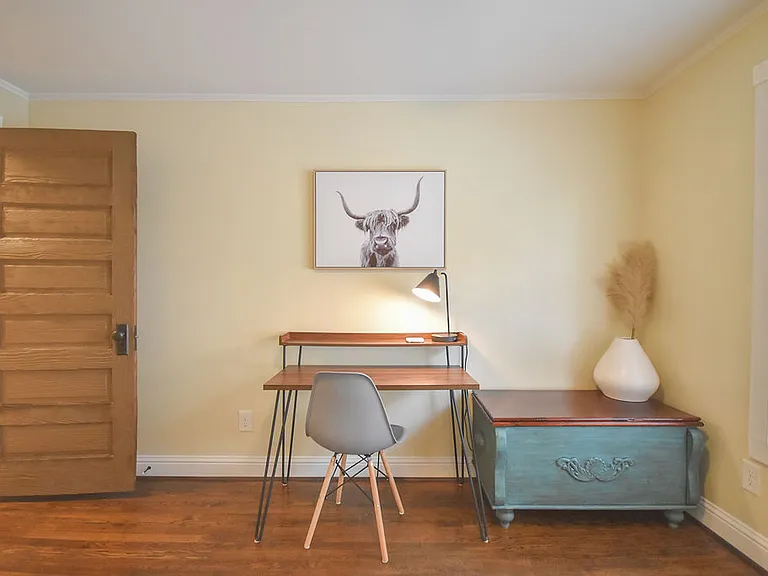 Fantastic work space in the fourth bedroom that also serves as an office