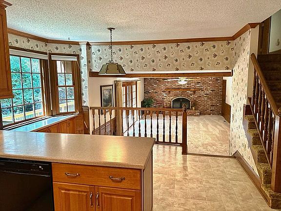 dining nook with windows
