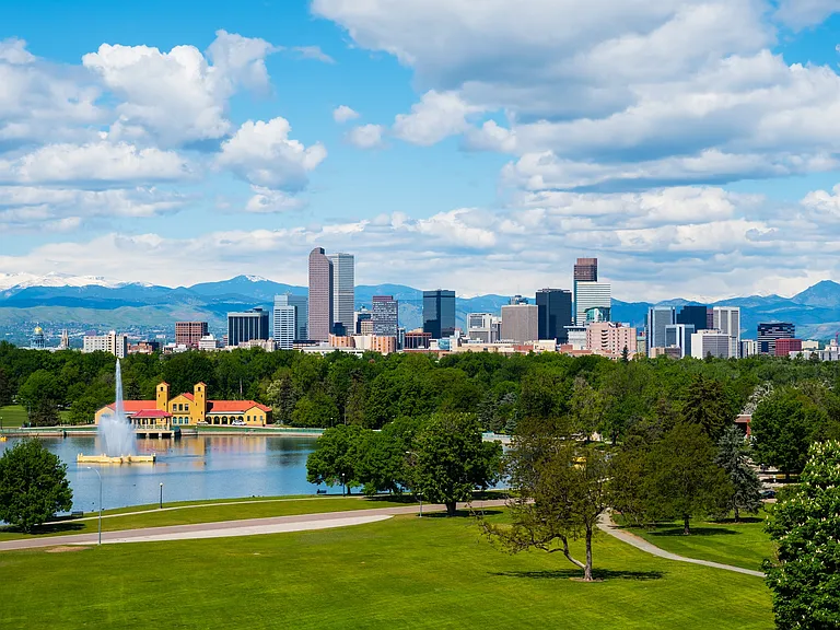 City Park In Downtown Denver