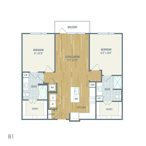 Floor plan B1