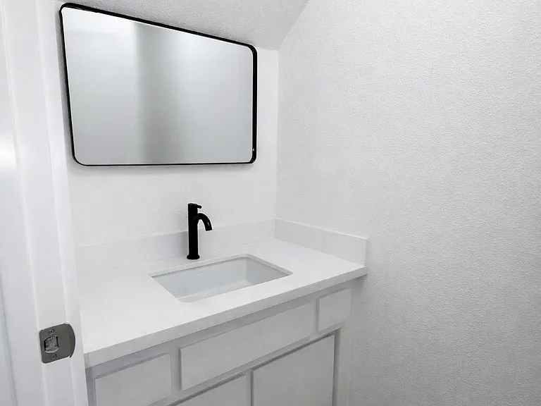 downstairs half bath