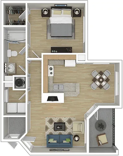 Floor plan A2R - Welsh