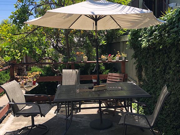 Shared patio