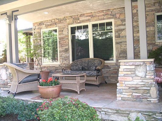 Private Covered Patio